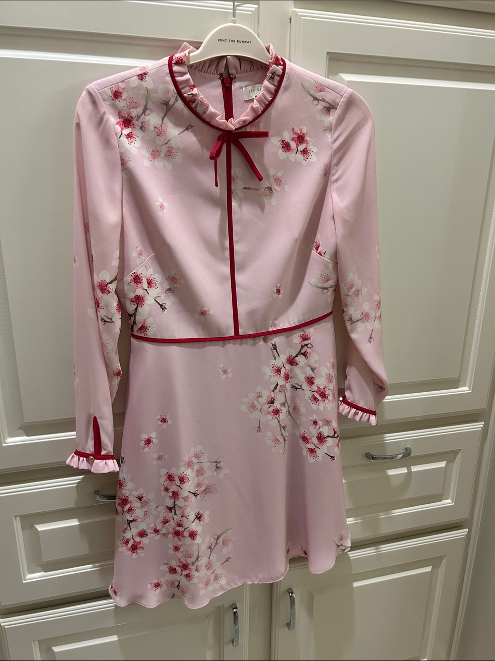 Ted Baker Heydii Cherry Blossom Dress size 2 (US size 6) - Picture 3 of 13
